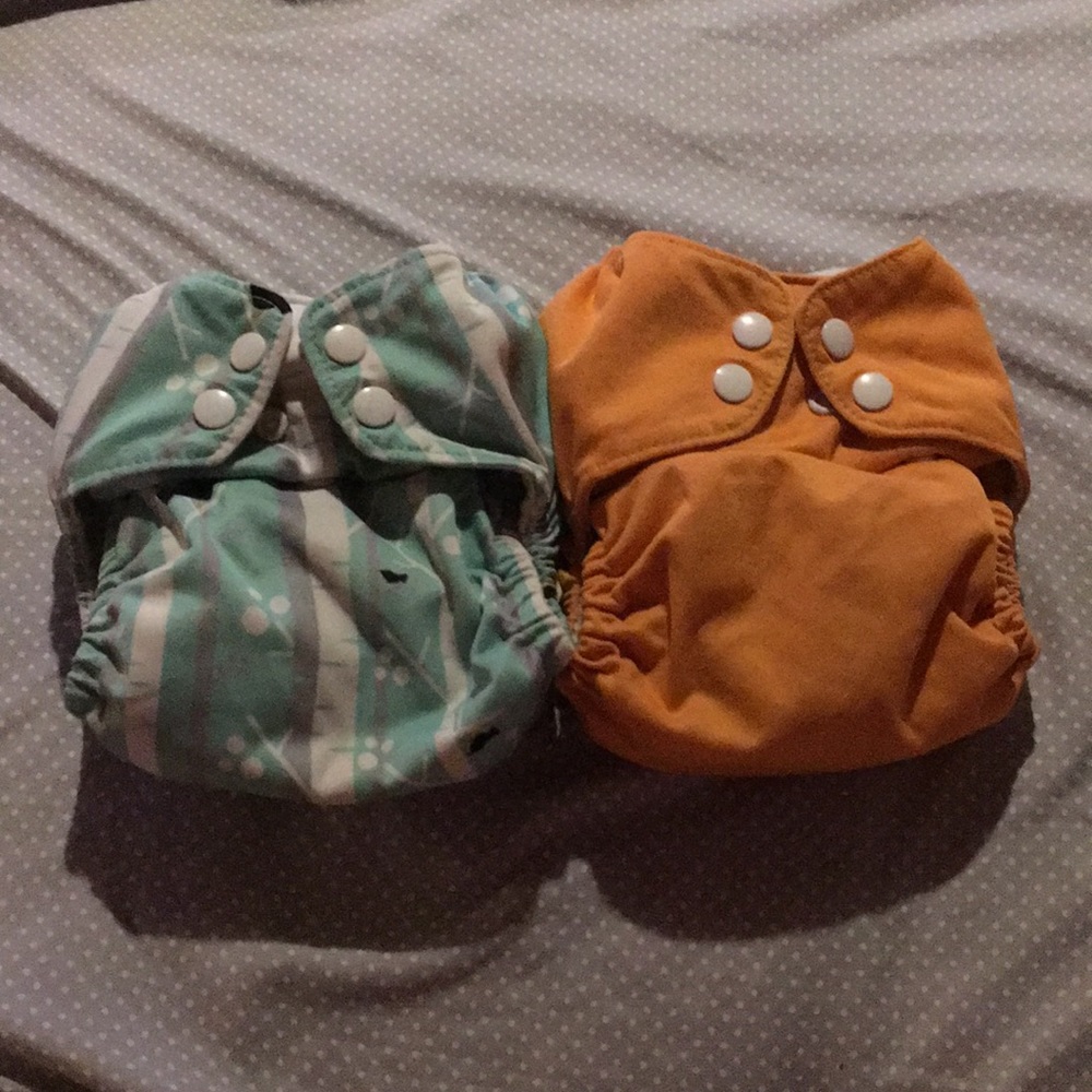 2 thirsties aio cloth diapers